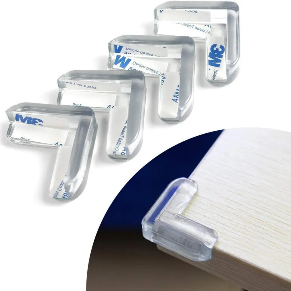Pack Of 4 New Child Baby Silicone Safety Protector Table Corner Protection From Children