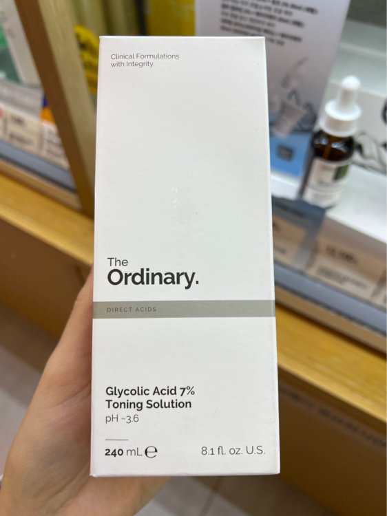 The Ordinary Glycolic Acid 7% Toning Solution