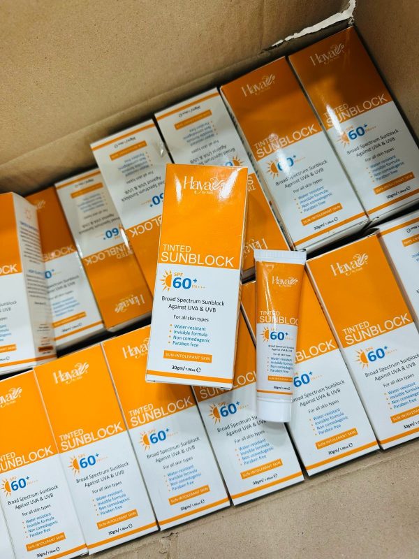 Haya Tinted Sunblock Spf 50 Broad Spectrum Uv Protection