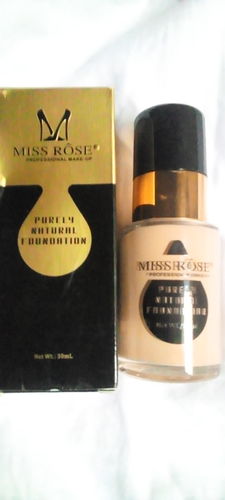 Miss Rose Purely Natural Liquid Foundation – 30ml