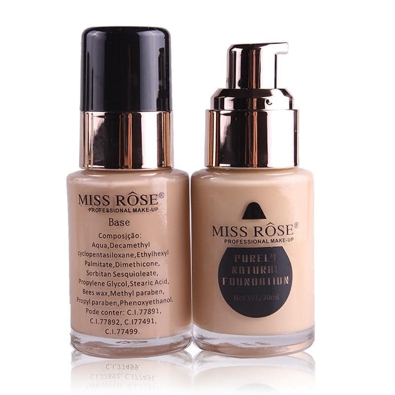 Miss Rose Purely Natural Liquid Foundation – 30ml