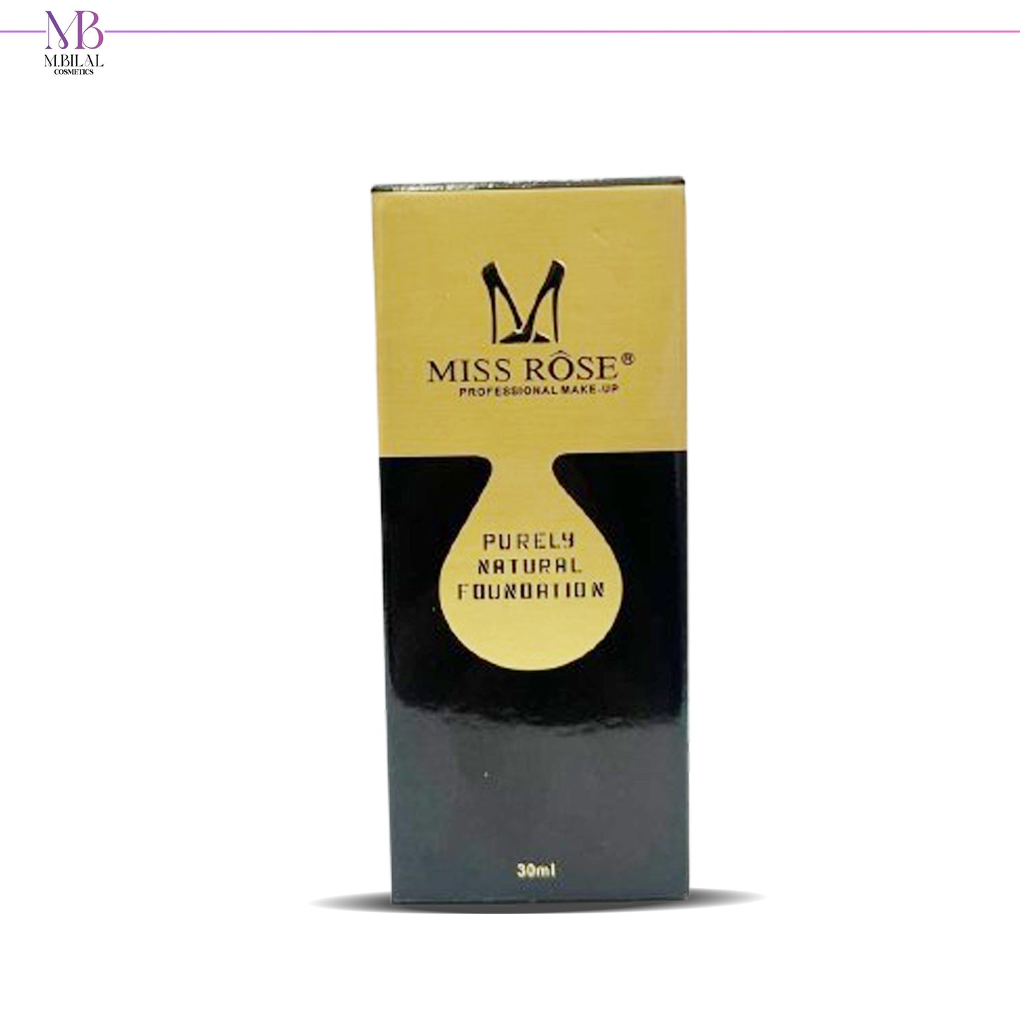 Miss Rose Purely Natural Liquid Foundation – 30ml