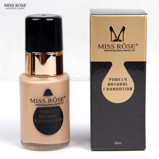 Miss Rose Purely Natural Liquid Foundation – 30ml